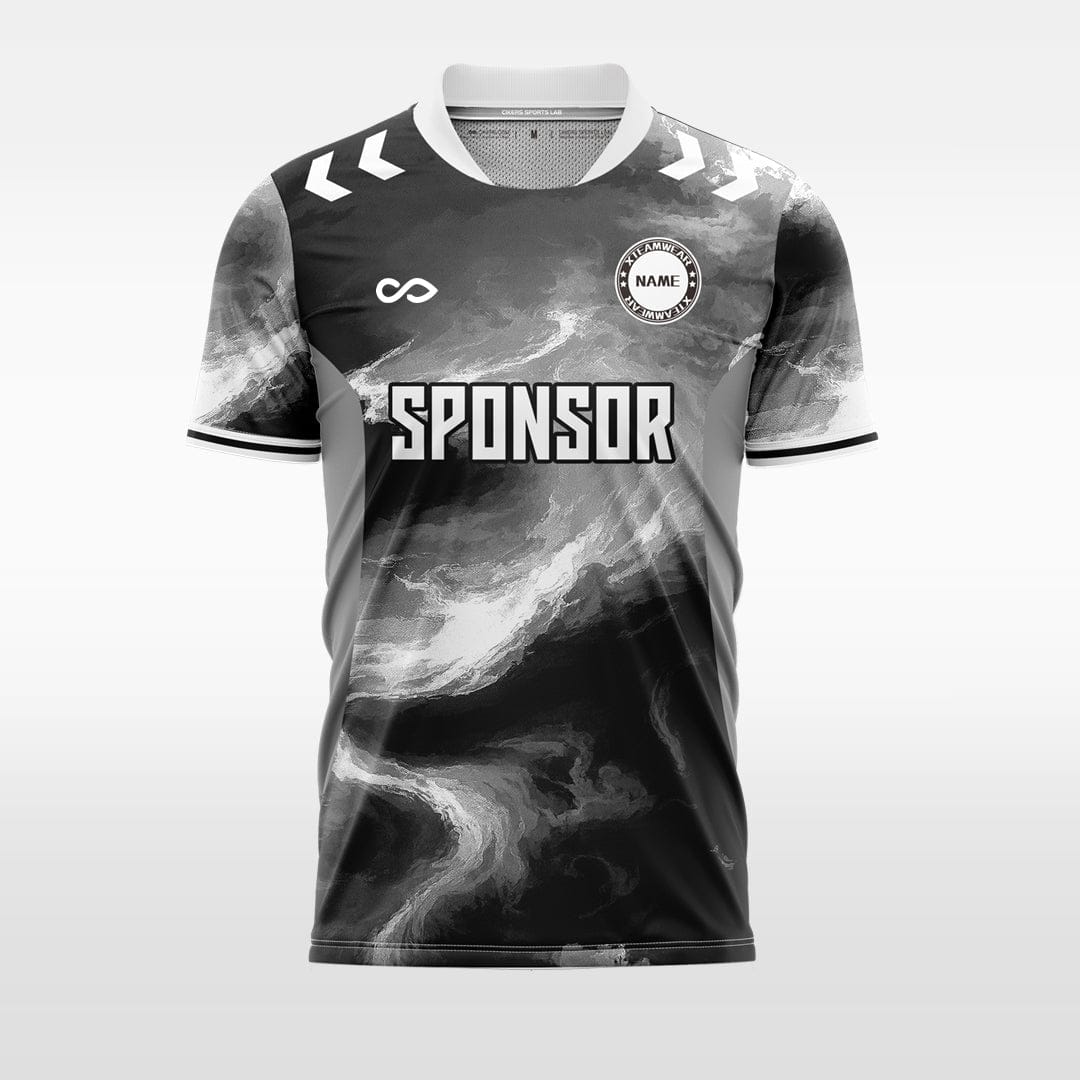 Cikers Sports black / S Enchanting Colors - Custom Soccer Jersey for Men Sublimation