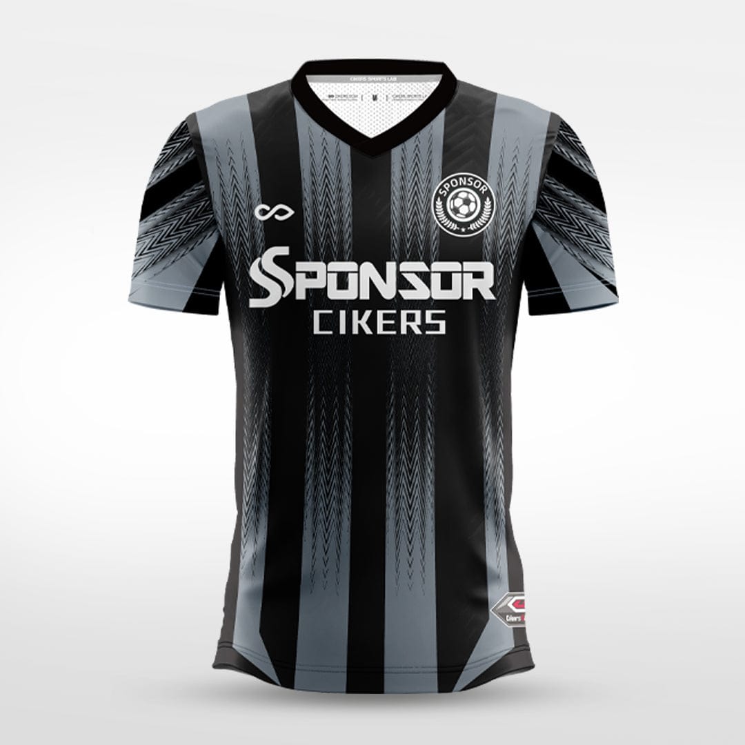 Cikers Sports black / S Forest Breath - Custom Soccer Jersey for Men Sublimation - WS201GYVE3