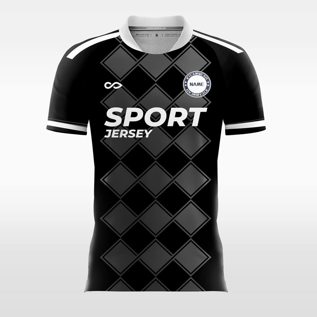 Cikers Sports Black / S Maze - Custom Soccer Jersey for Men Sublimation FT060215S