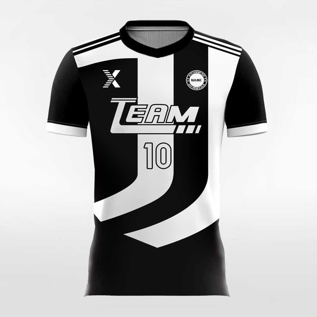 Cikers Sports Black / S Raceway - Customized Men's Sublimated Soccer Jersey