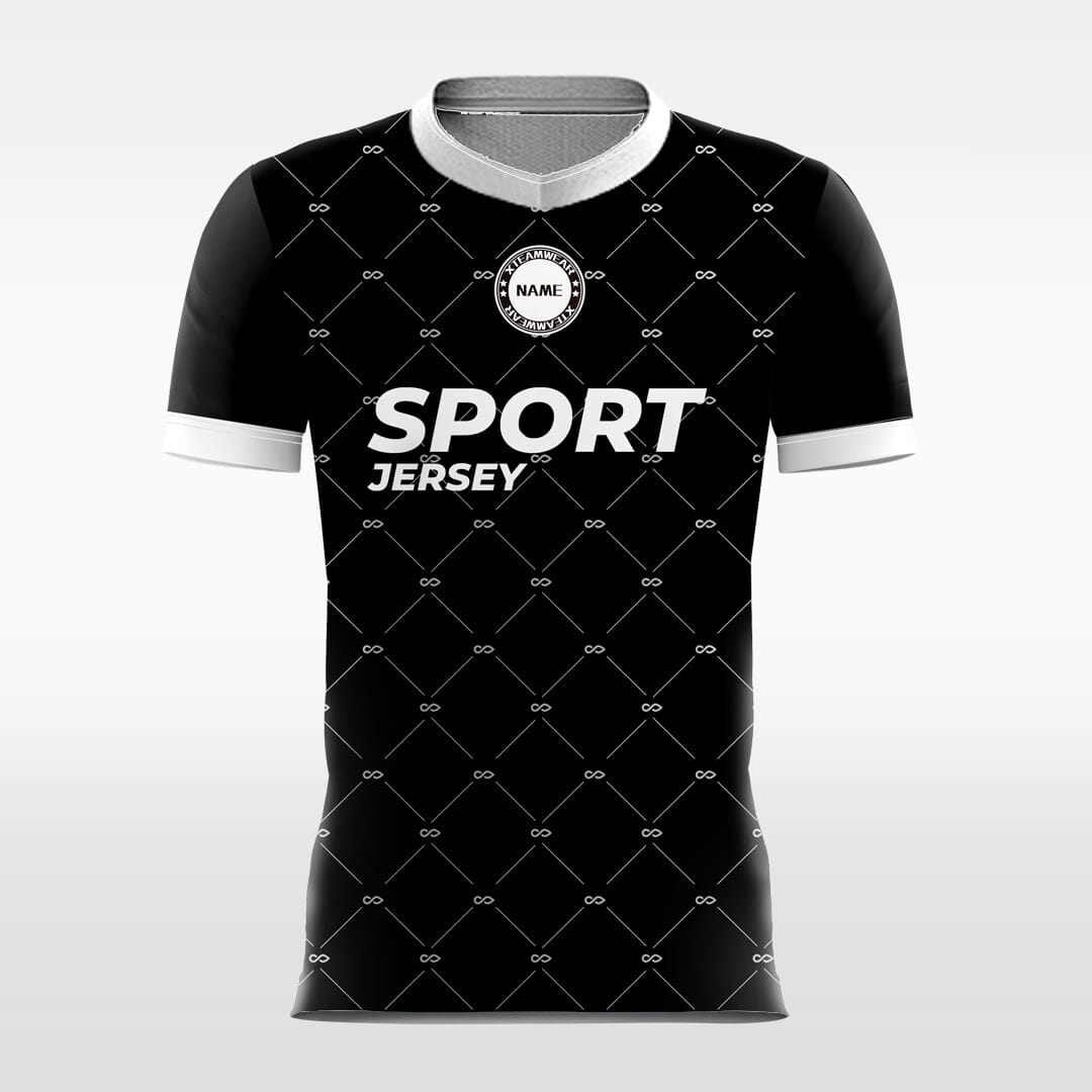 Cikers Sports Black / S Web - Custom Soccer Jersey for Men Sublimation FT060326S