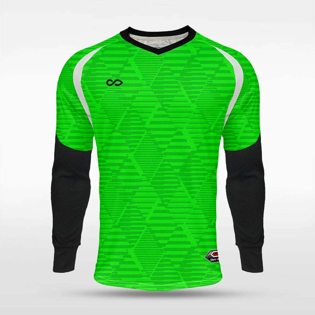 Cikers Sports Blood Shadow - Customized Adult Goalkeeper Long Sleeve Soccer Jersey