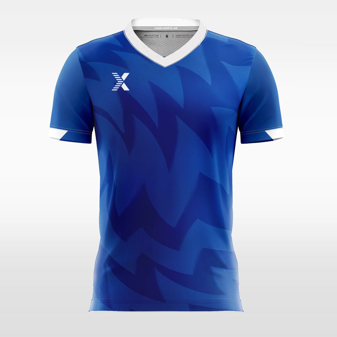 Cikers Sports Blue Cool - Custom Soccer Jersey for Men Sublimation