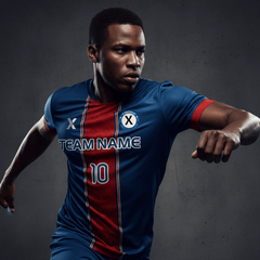 Cikers Sports Blue / S Apollo - Customized Men's Sublimated Soccer Jersey