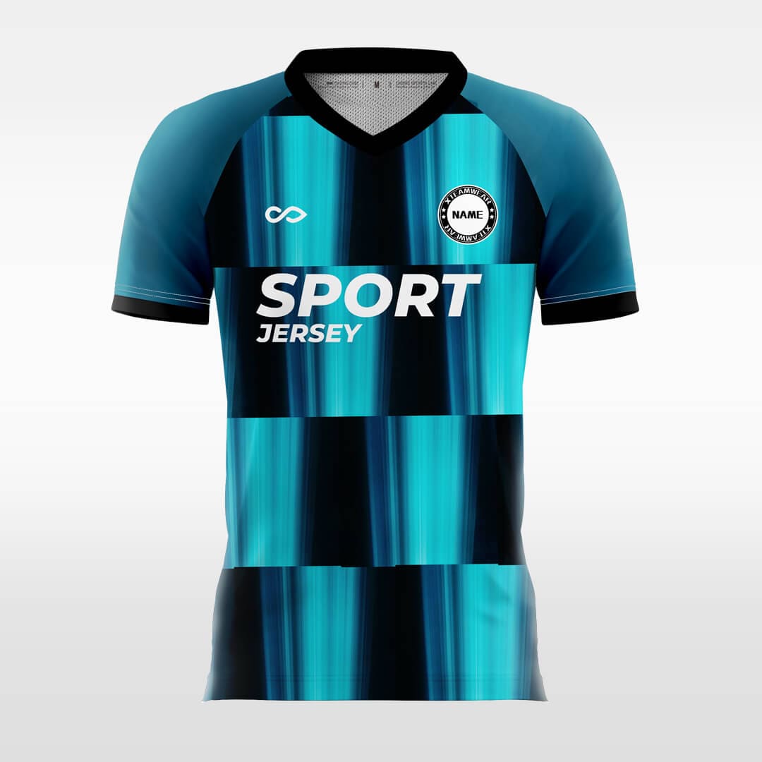 Cikers Sports Blue / S Black Hole - Custom Soccer Jersey for Men Sublimation FT060302S