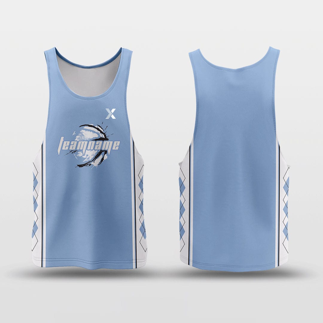 Cikers Sports Blue / S Carolina Blue - Customized Reversible Quick Dry Basketball Jersey