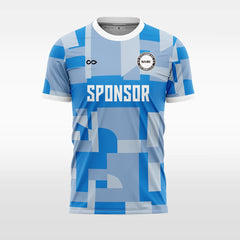 Cikers Sports blue / S cube - Custom Soccer Jersey for Men Sublimation