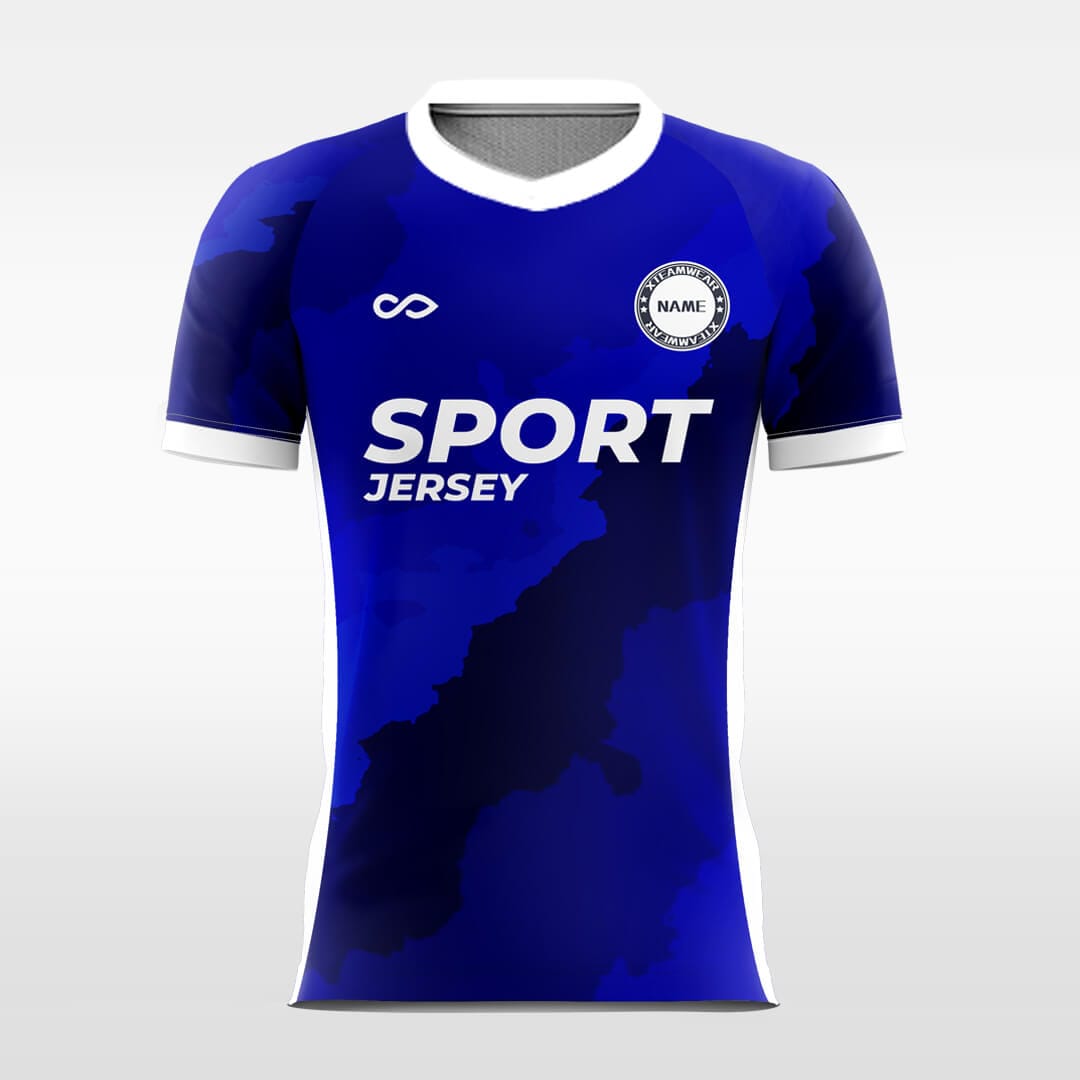 Cikers Sports Blue / S Dust - Custom Soccer Jersey for Men Sublimation FT060306S