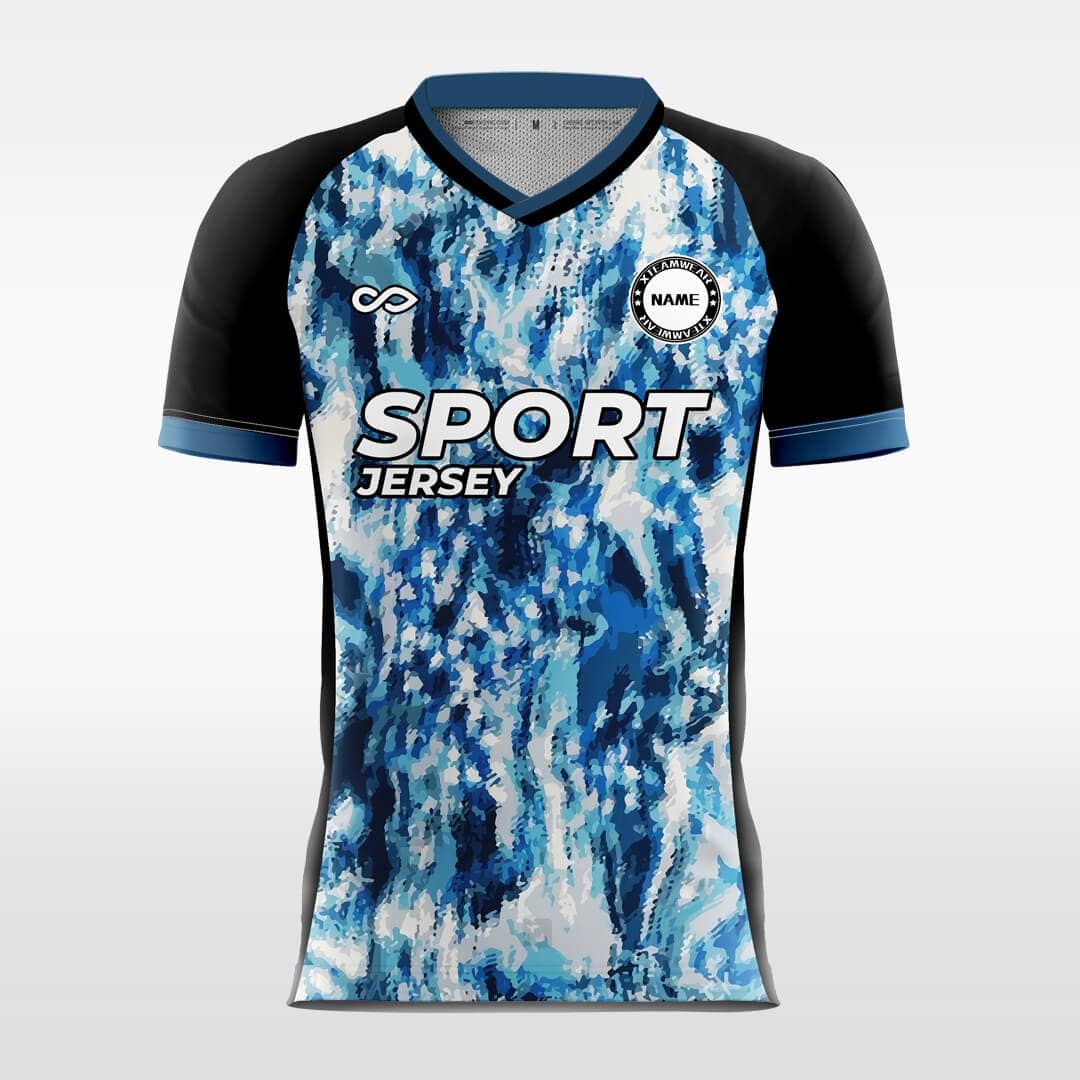 Cikers Sports Blue / S Gemstone - Custom Soccer Jersey for Men Sublimation FT060107S