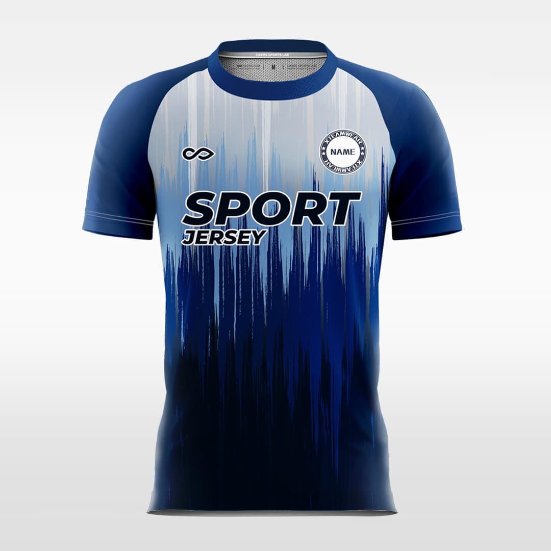 Cikers Sports Blue / S Icicle - Custom Soccer Jersey for Men Sublimation FT060112S