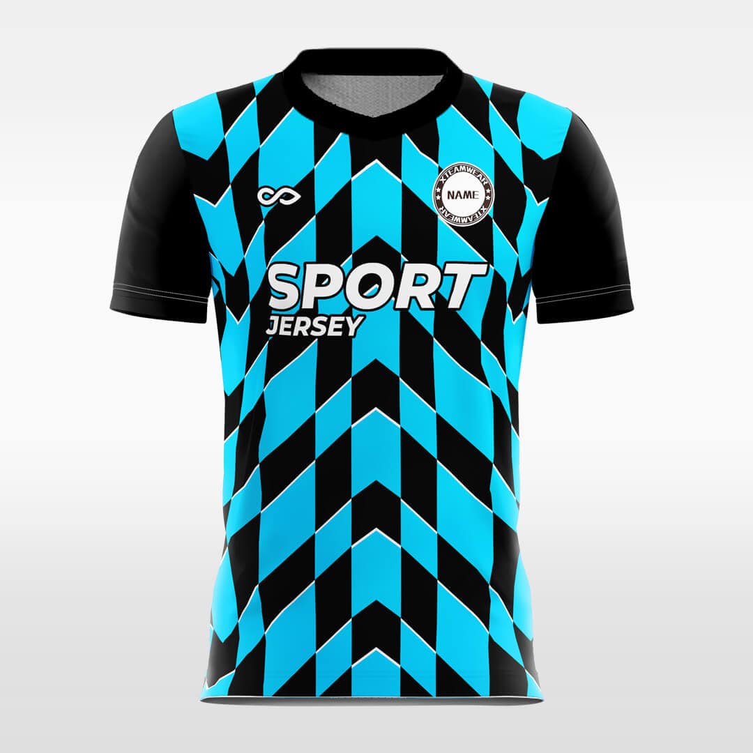 Cikers Sports Blue / S Infinite Power - Custom Soccer Jersey for Men Sublimation FT060145S