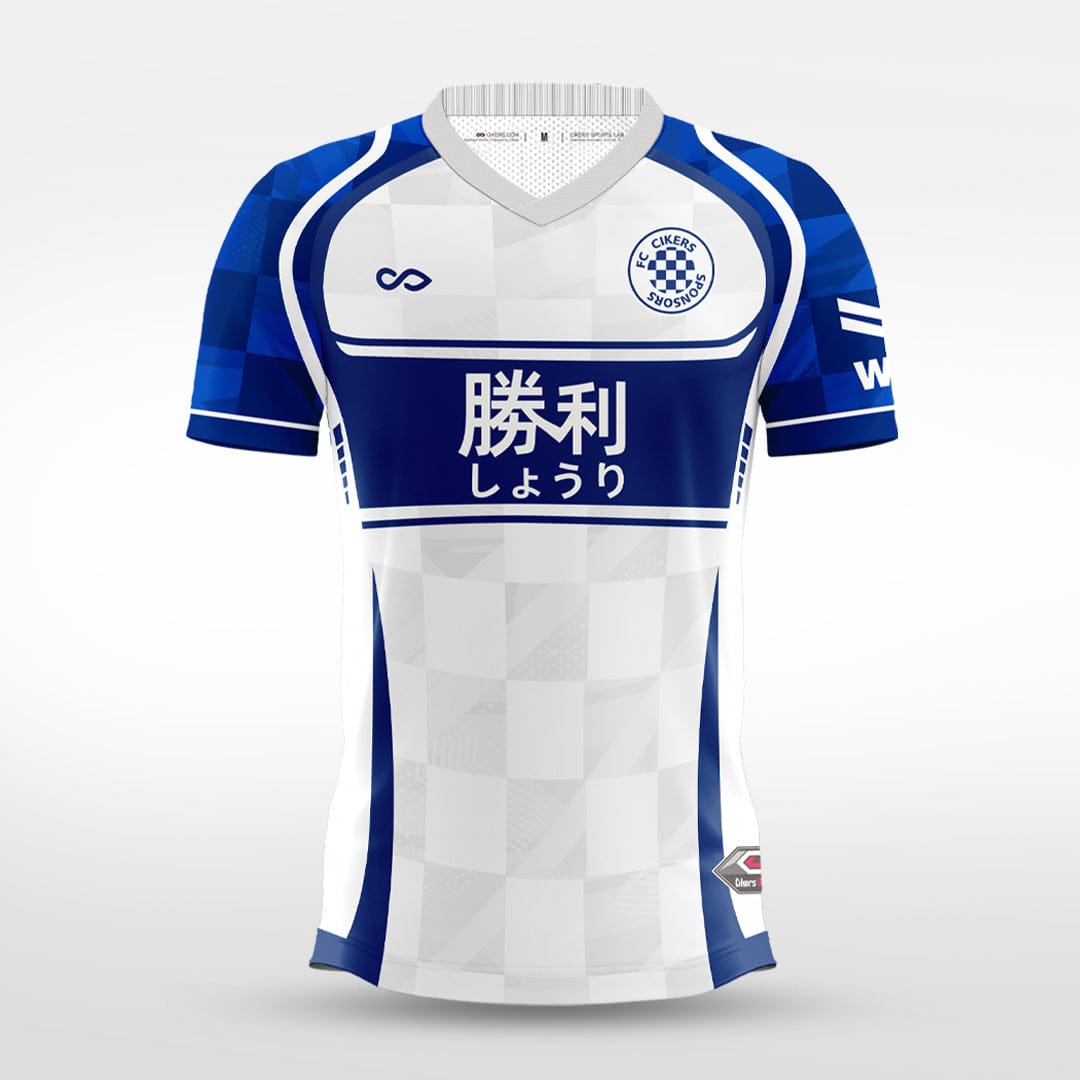 Cikers Sports blue / S Light Leap - Custom Soccer Jersey for Men Sublimation - WS201GYVI3