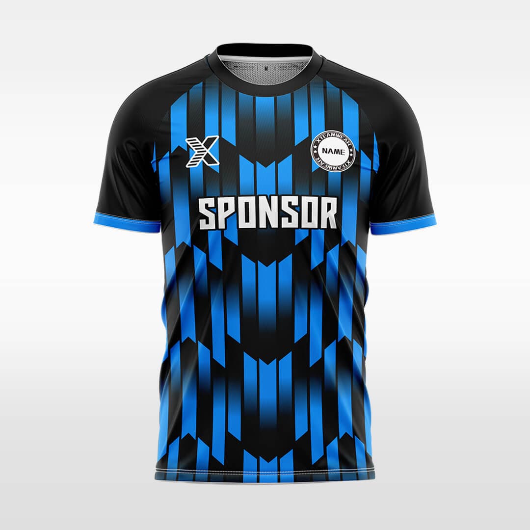 Cikers Sports Blue / S Meteor - Custom Design Soccer Jersey for Men Sublimation