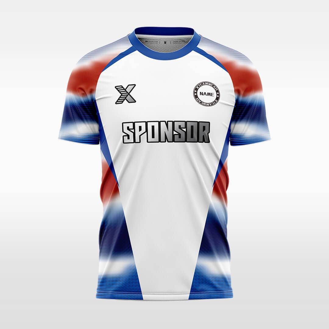 Cikers Sports Blue / S Rhythm 3 - Custom Design Soccer Jersey for Men Sublimation