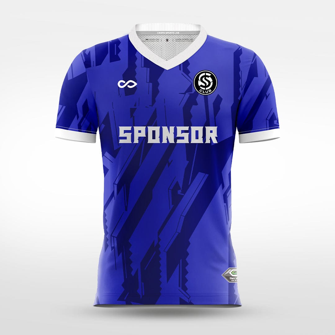Cikers Sports blue / S Shatter Armor - Custom Soccer Jersey for Men Sublimation - WS201GCSJ3