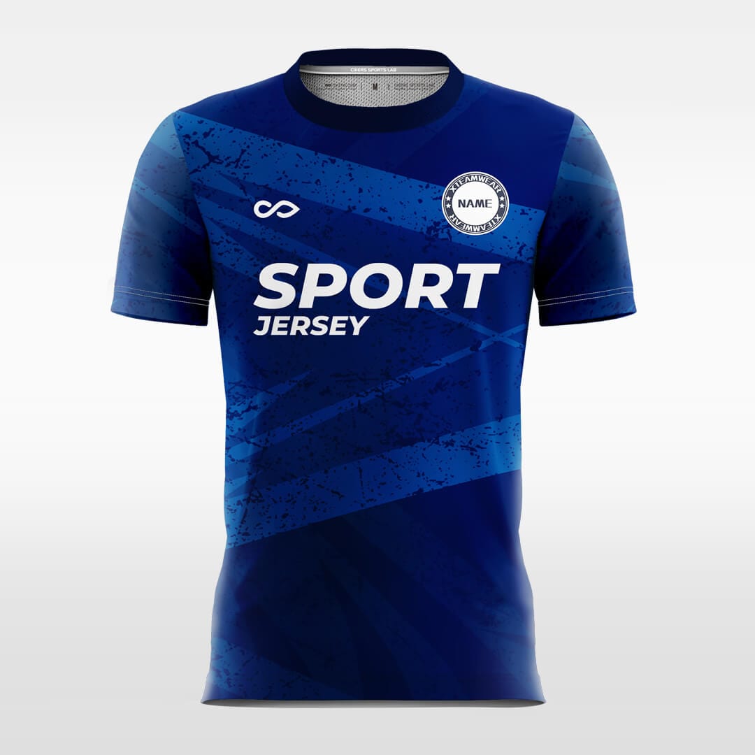 Cikers Sports Blue / S Simulacrum - Custom Soccer Jersey for Men Sublimation FT060139S