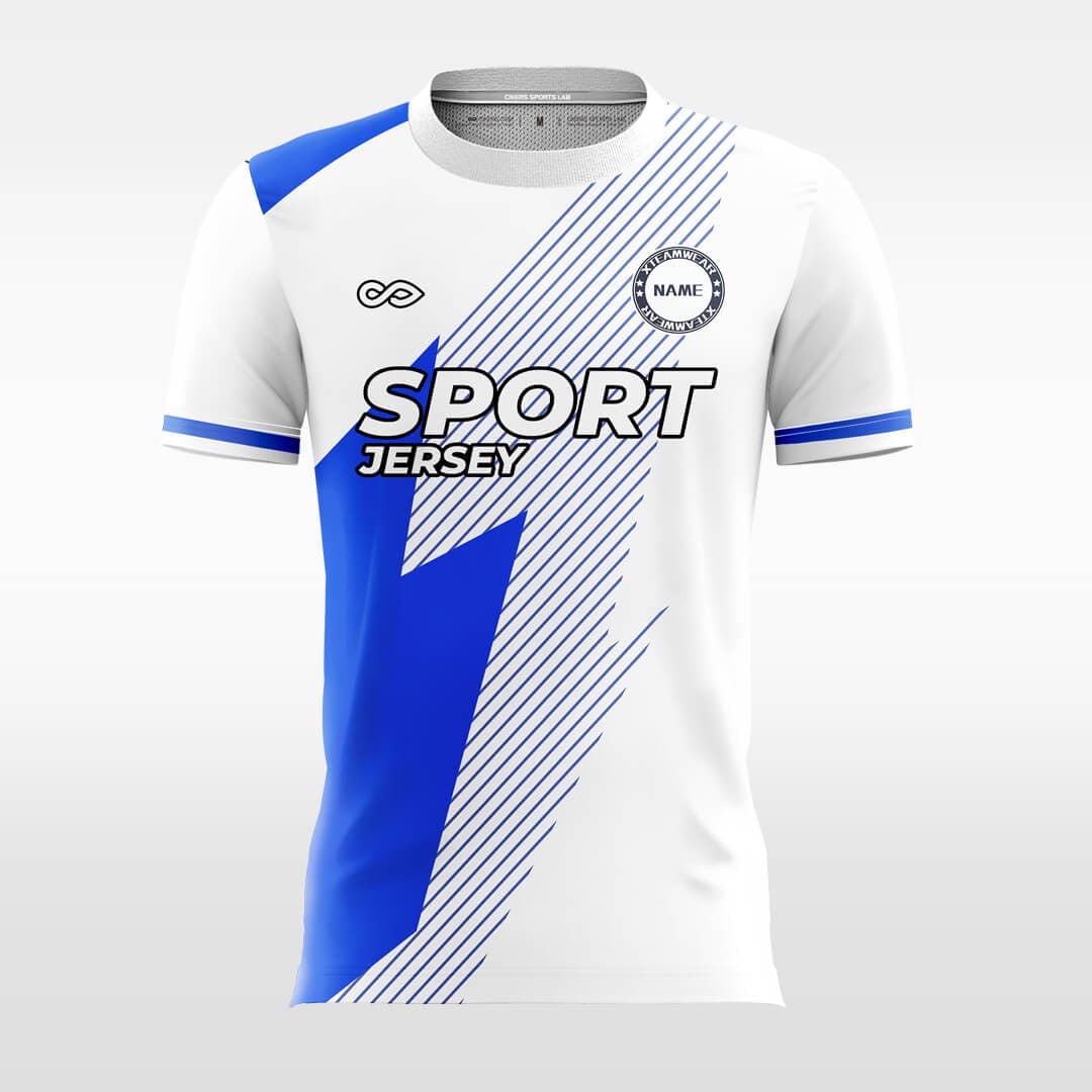 Cikers Sports Blue / S The Flash - Custom Soccer Jersey for Men Sublimation FT060315S