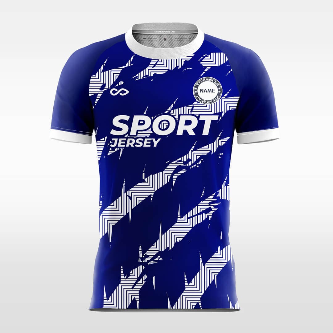 Cikers Sports Blue / S Thorns - Custom Soccer Jersey for Men Sublimation FT060102S