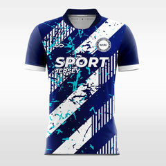 Cikers Sports Blue / S Watercolor - Custom Soccer Jersey for Men Sublimation FT060103S