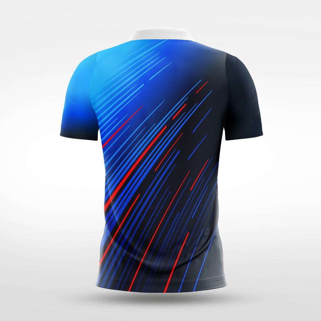 Cikers Sports Blue Wind-Custom Sublimated Badminton Jersey - Professional Breathable Teamwear