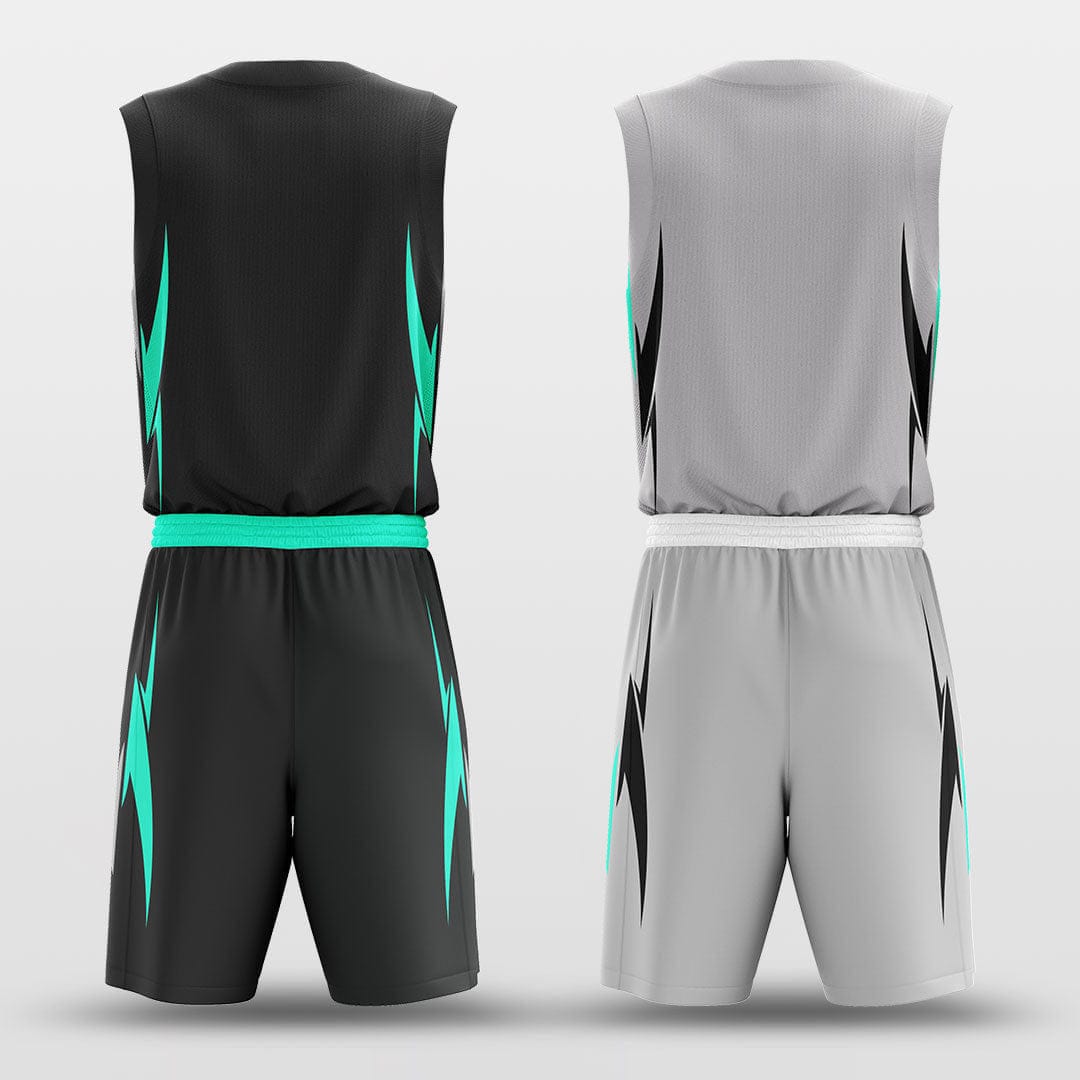 Cikers Sports Boomerang - Customized Reversible Sublimated Basketball Set