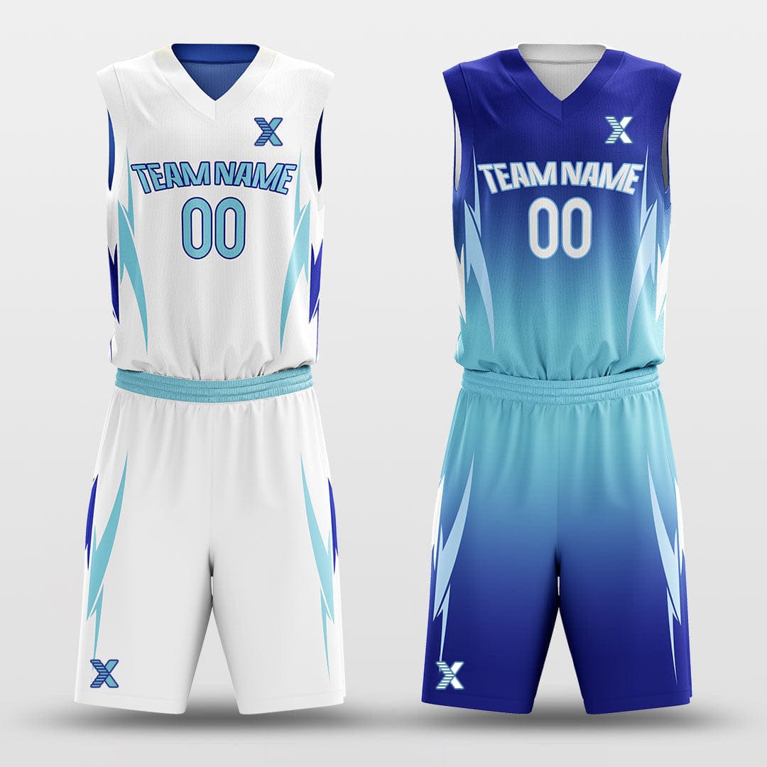 Cikers Sports Boomerang - Customized Reversible Sublimated Basketball Set