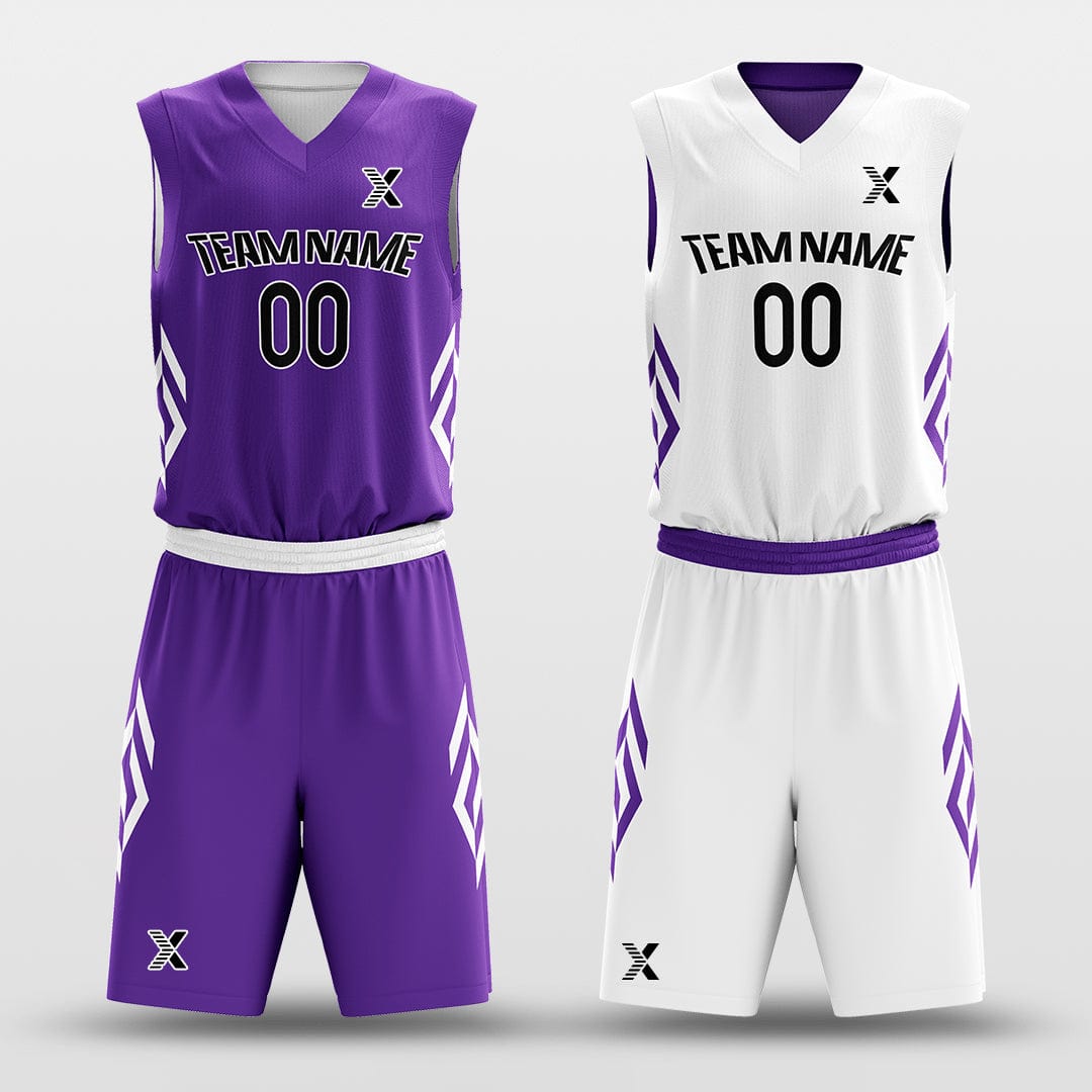 Cikers Sports Brand - Customized Reversible Sublimated Basketball Set