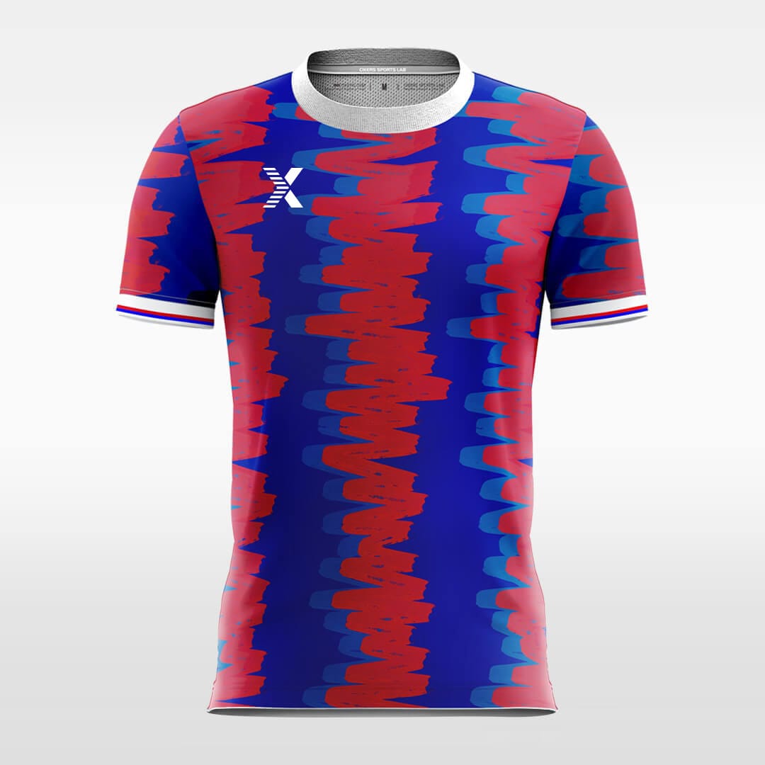 Cikers Sports Brushwork - Customized Men's Sublimated Soccer Jersey