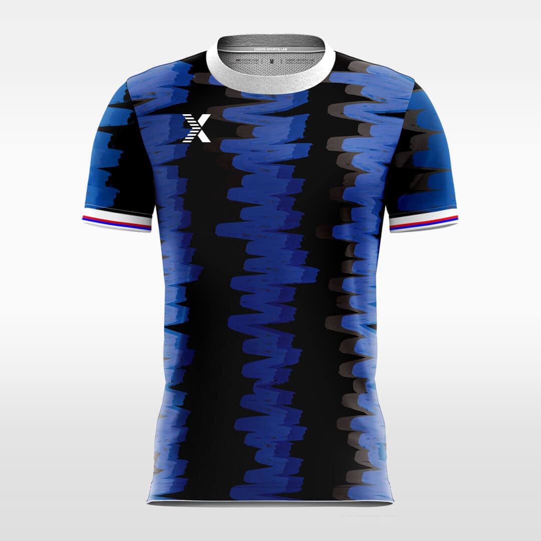 Cikers Sports Brushwork - Customized Men's Sublimated Soccer Jersey