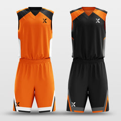 Cikers Sports Burning - Customized Reversible Sublimated Basketball Set