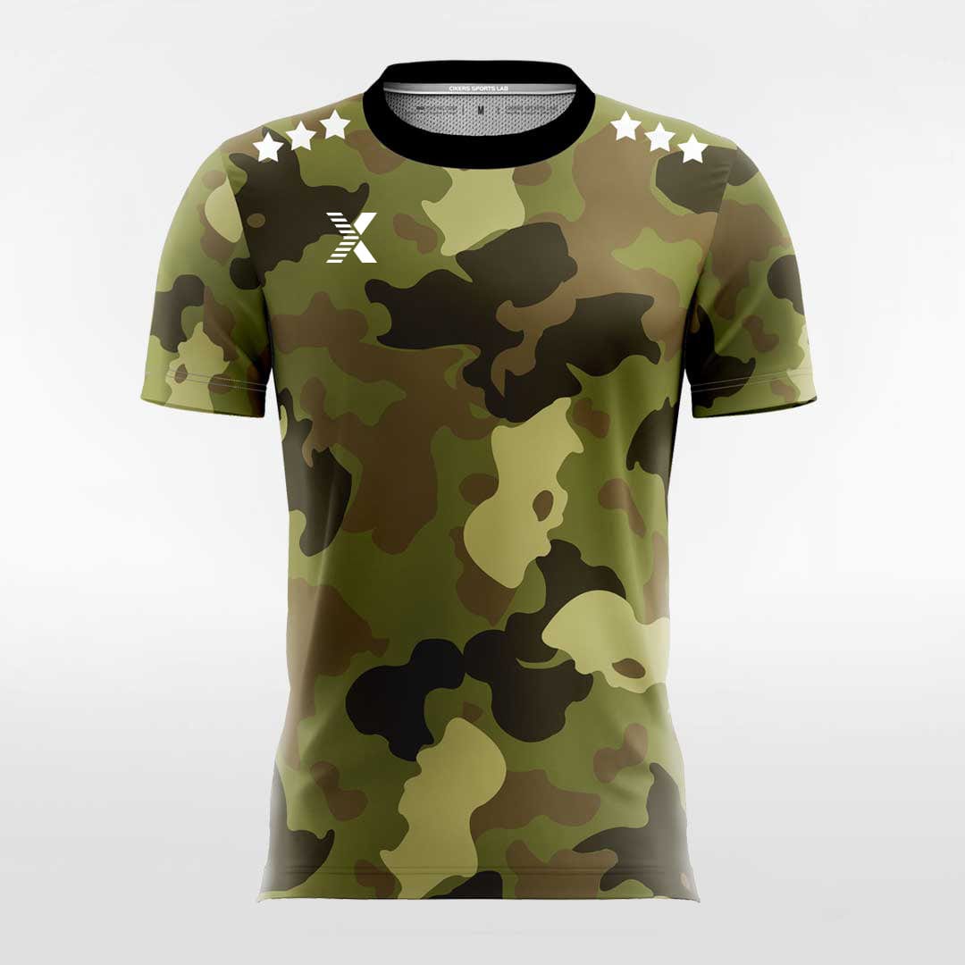 Cikers Sports Camouflage - Customized Men's Sublimated Soccer Jersey