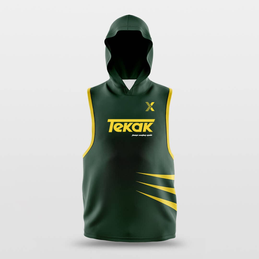 Cikers Sports Cat Paw - Customized Basketball Sleeveless Hoodies
