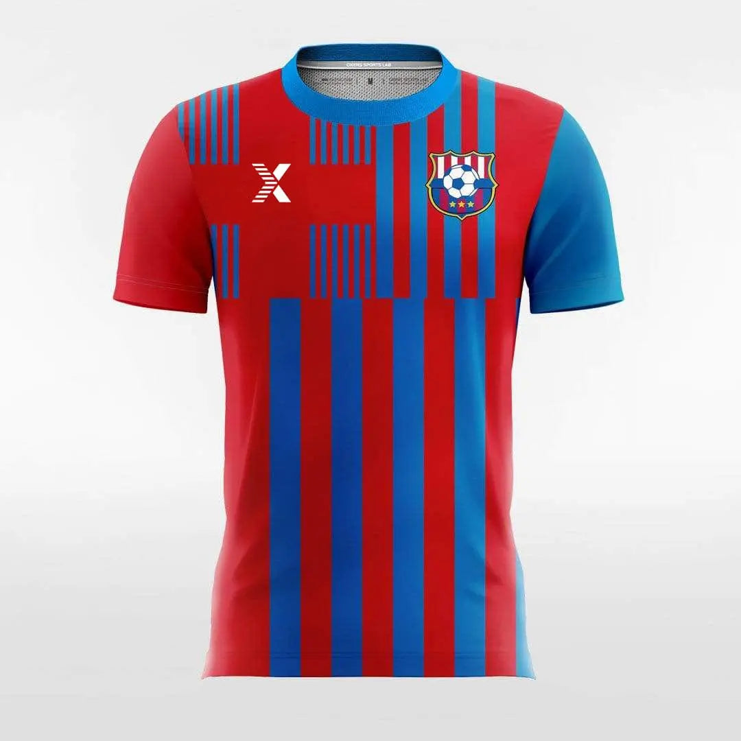 Cikers Sports Catalonia 2 - Customized Men's Sublimated Soccer Jersey