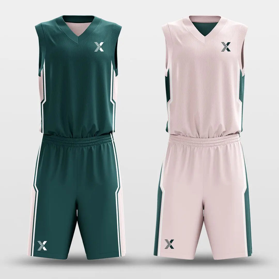 Cikers Sports CLASSIC23 - Customized Reversible Sublimated Basketball Set