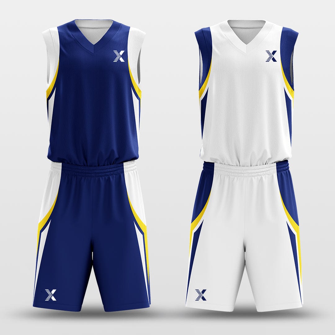 Cikers Sports CLASSIC29 - Customized Kid's Reversible Sublimated Basketball Set