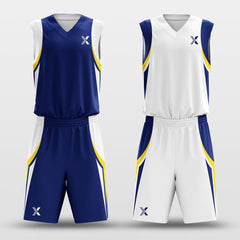 Cikers Sports CLASSIC29 - Customized Kid's Reversible Sublimated Basketball Set