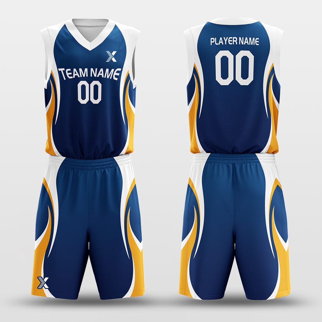 Cikers Sports CLASSIC31- Customized Kid's Sublimated Basketball Set