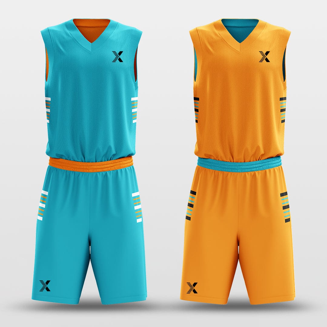 Cikers Sports Classic49- Customized Reversible Sublimated Basketball Set