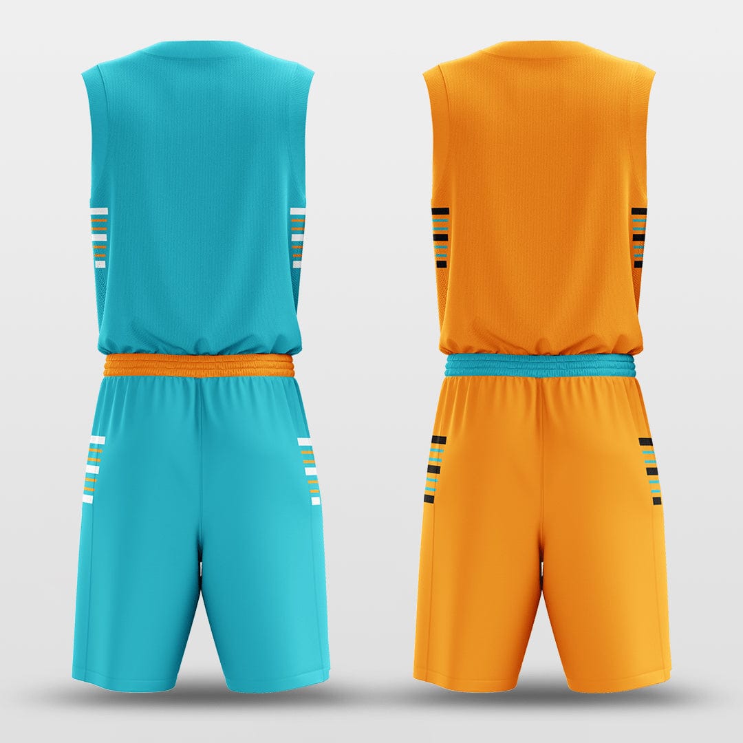 Cikers Sports Classic49- Customized Reversible Sublimated Basketball Set