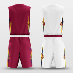 Cikers Sports Classic55 - Customized Reversible Sublimated Basketball Set