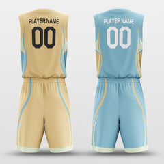 Cikers Sports Coastline - Customized Reversible Sublimated Basketball Set