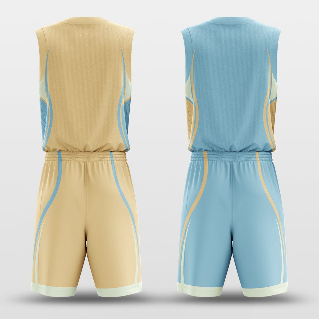 Cikers Sports Coastline - Customized Reversible Sublimated Basketball Set