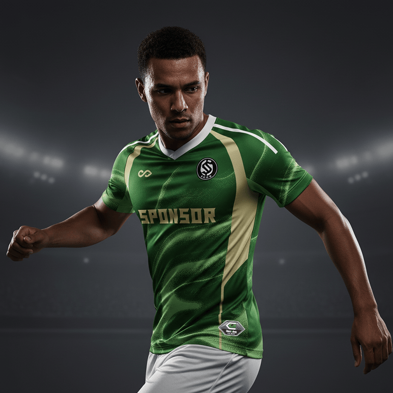 Cikers Sports Colorful Frontline - Custom Soccer Jersey for Men Sublimation - WS201GCHCFX3