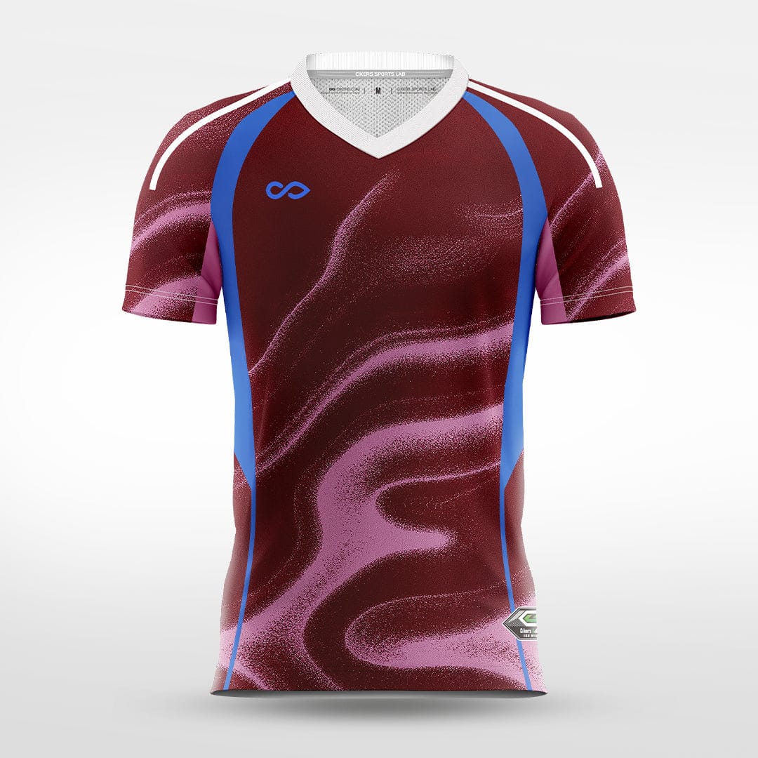 Cikers Sports Colorful Frontline - Custom Soccer Jersey for Men Sublimation - WS201GCHCFX3