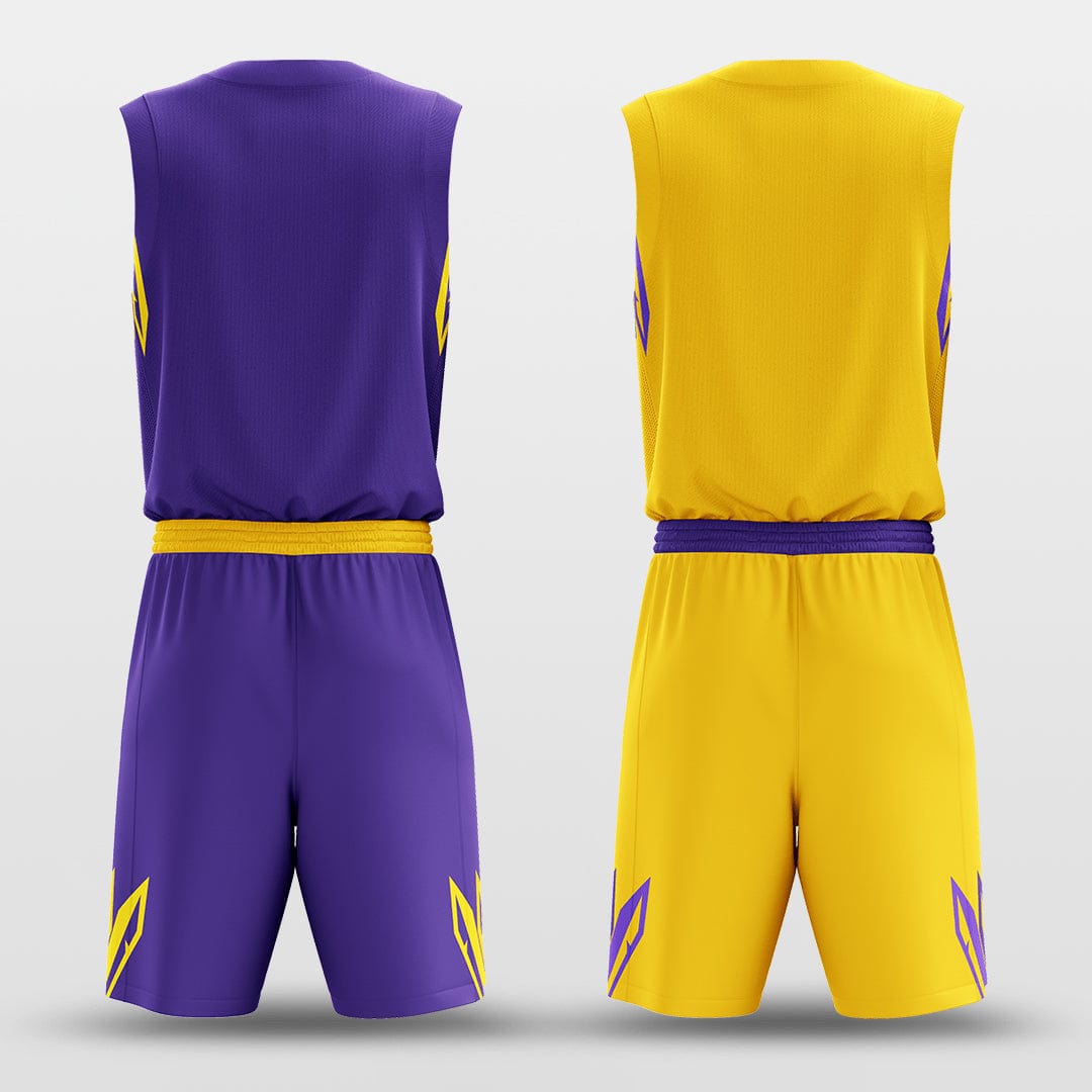 Cikers Sports Crystal - Customized Reversible Sublimated Basketball Set