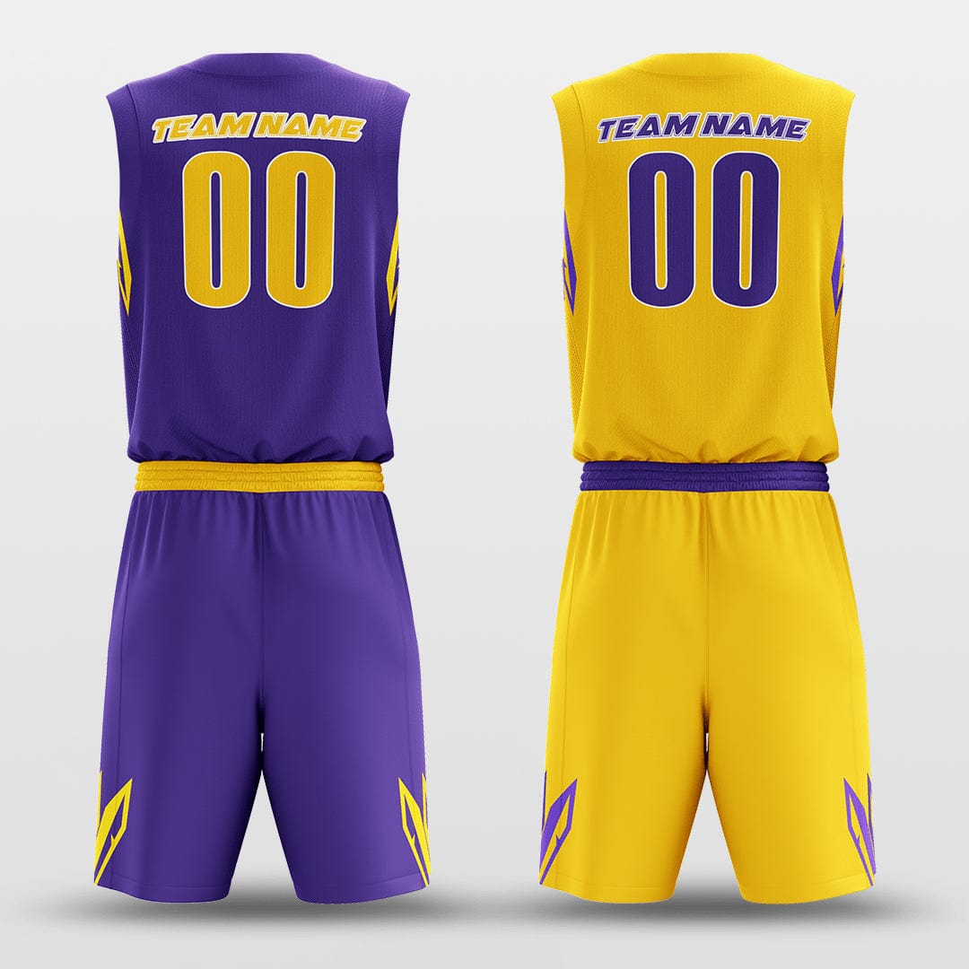 Cikers Sports Crystal - Customized Reversible Sublimated Basketball Set