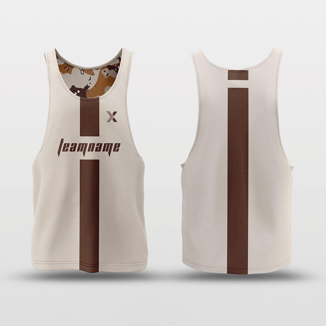 Cikers Sports Desert - Customized Reversible Quick Dry Basketball Jersey