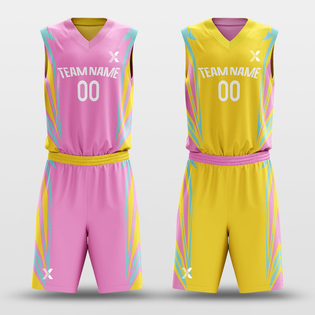 Cikers Sports Donut - Customized Reversible Sublimated Basketball Set