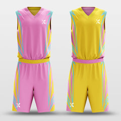 Cikers Sports Donut - Customized Reversible Sublimated Basketball Set