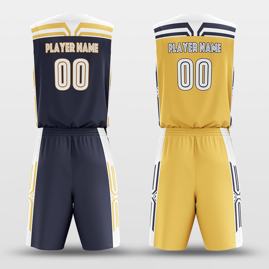 Cikers Sports Drive - Customized Reversible Sublimated Basketball Set